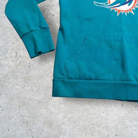 Miami Dolphins Gesicki #88 Hoodie Small Women’s Fanatics Teal NFL Pullover - Picture 5 of 11